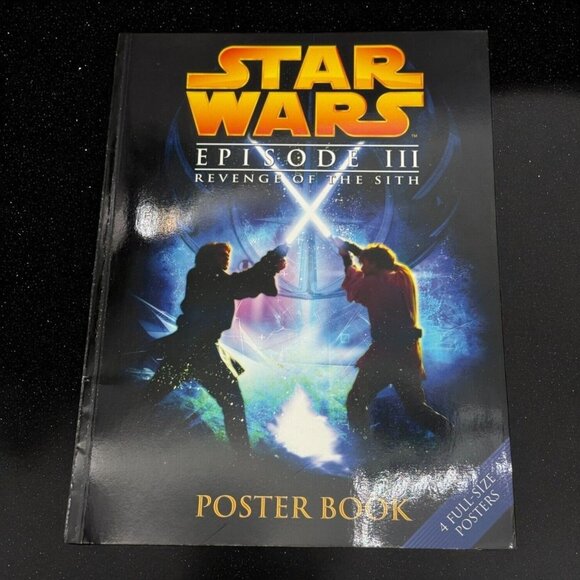 Star Wars Episode III Revenge of the Sith Poster Book 2005 Kellogg’s w/ 4 Full-S - Picture 1 of 6